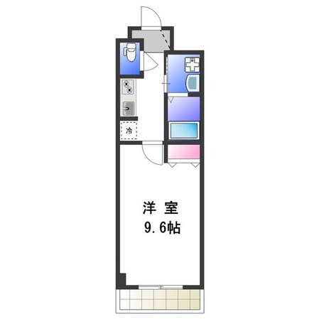 サニーコート香ヶ丘の物件間取画像